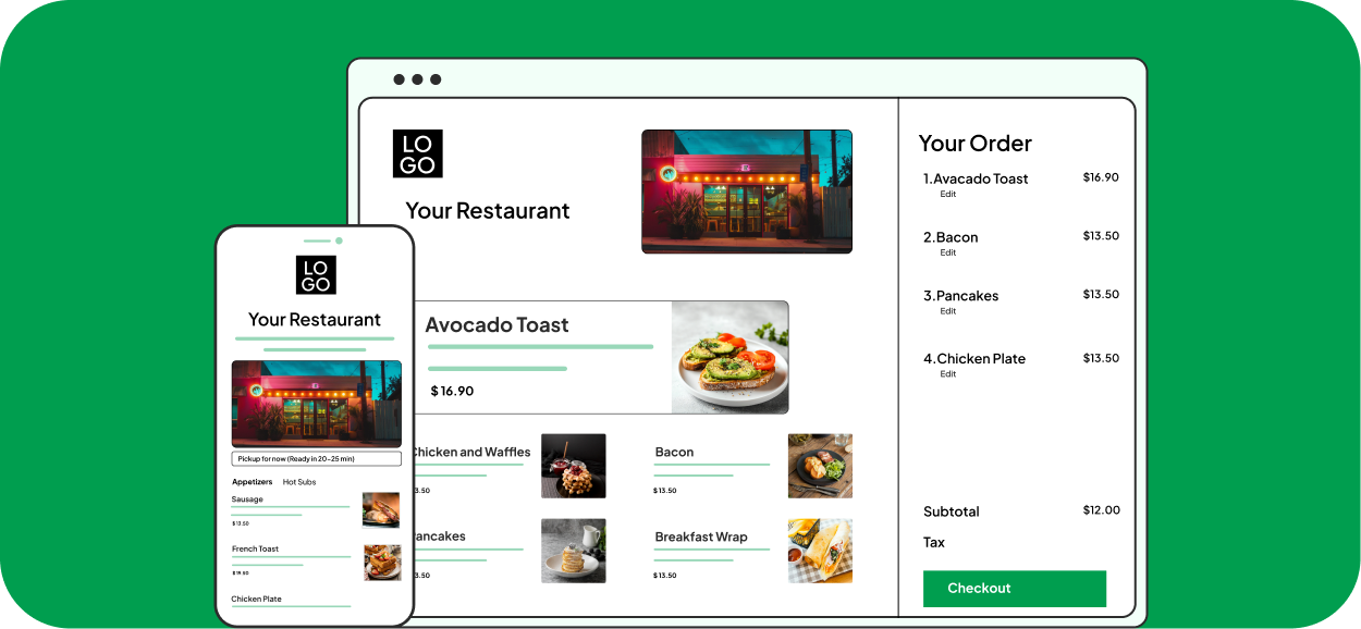 Built Like the Best, Designed for You Online Ordering for Restaurant with Clean Menu Layout