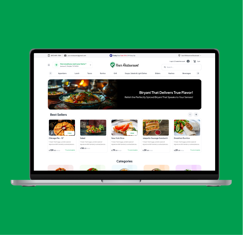 Grow Your Restaurant Orders With A Custom Website Grow Your Restaurant Orders With A Custom Website